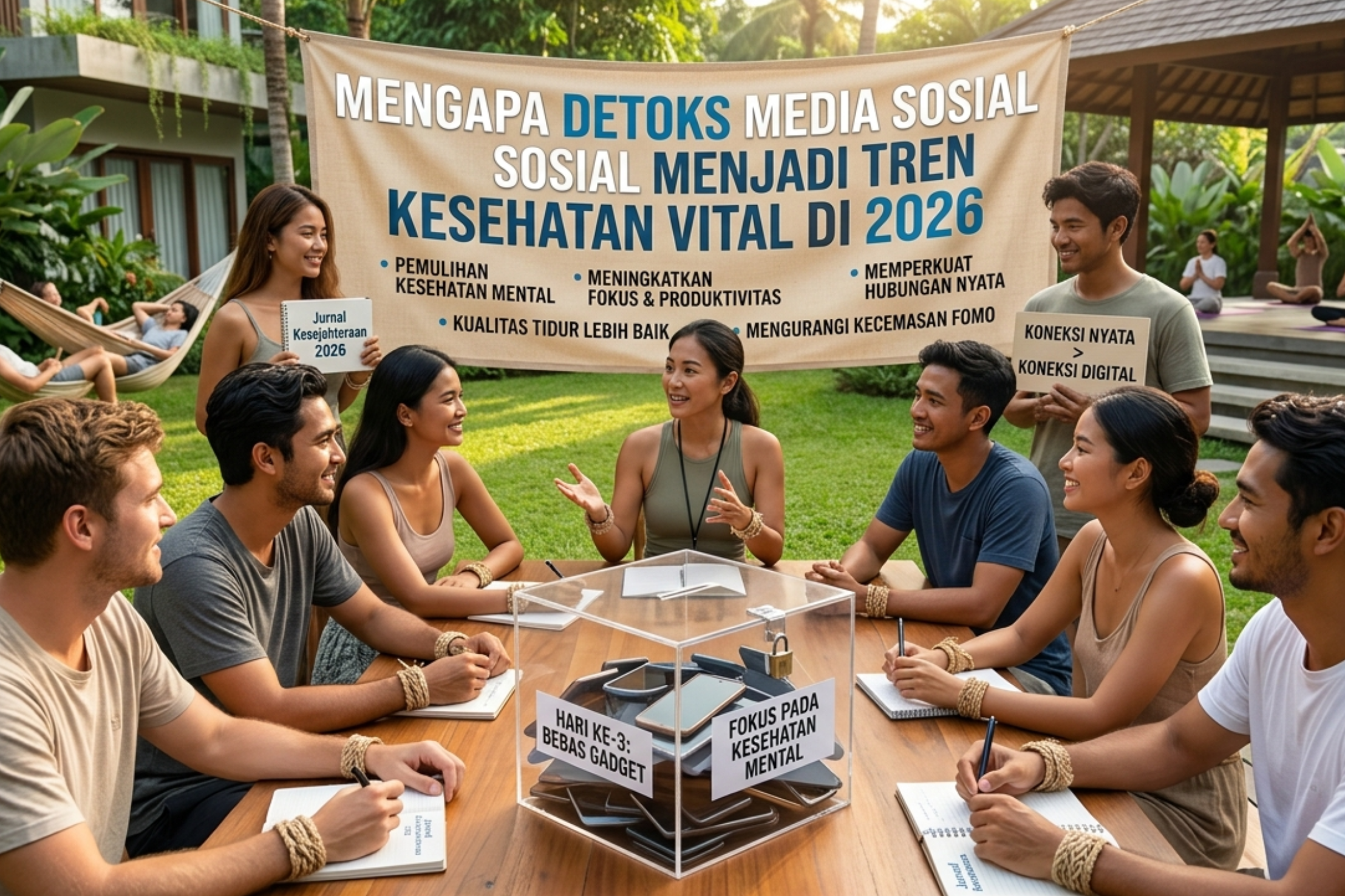 Mengapa Detoks Media Sosial Menjadi Tren Kesehatan Vital di 2026