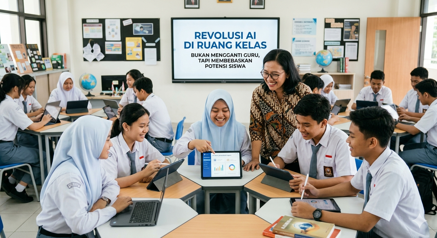 Revolusi AI di Ruang Kelas: Bukan Mengganti Guru, Tapi Membebaskan Potensi Siswa