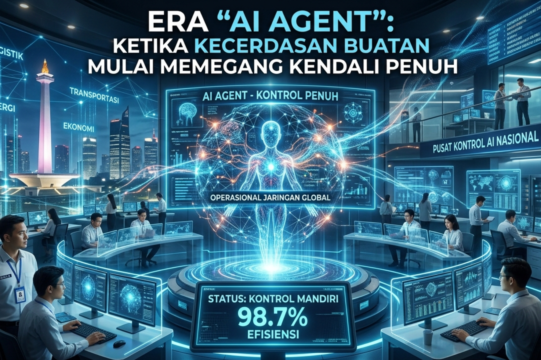 Era “AI Agent”: Ketika Kecerdasan Buatan Mulai Memegang Kendali Penuh